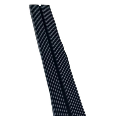 Montado en el techo de aluminio negro de aleación universal para automóviles