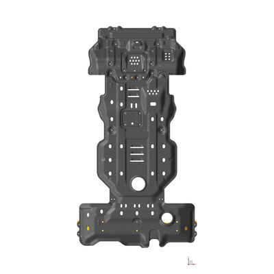 Placas de deslizamiento completo para Toyota Prado LC120 Conjunto de transmisión del motor y radiador