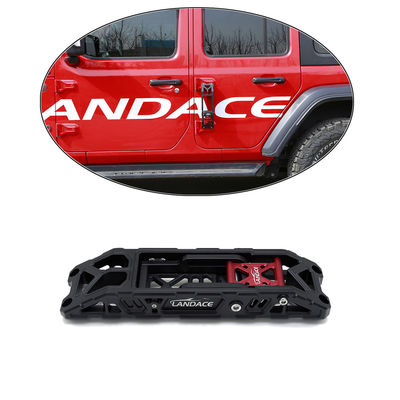 Pedales de gancho de aleación de aluminio para Jeep Wrangler JL JK Anodizado duro