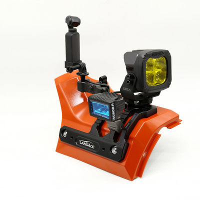 Brackets de montaje de diseño eficiente para el tanque de jeep 300 luces de pilar A PC ABS modificado