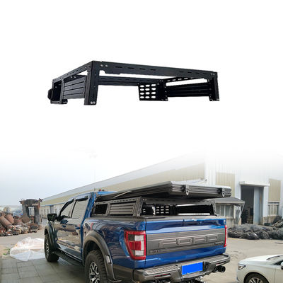 Ford F150 montaje del maletero del bastidor de la barra de rodillo ajustable de aleación de aluminio del bastidor de transporte