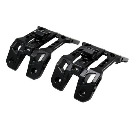 Brackets de montaje de aluminio de aleación de plata para vehículos todoterreno