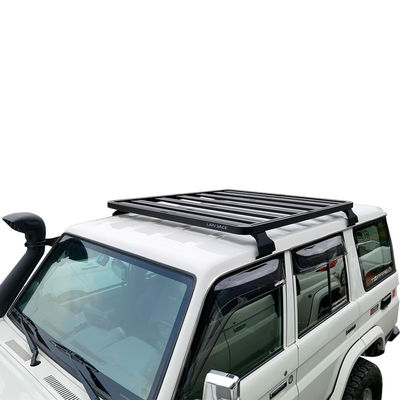 Roof Mount Black Aluminio de aleación bastidor de equipaje para LC79 ahorro de espacio y duradero