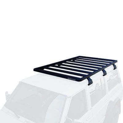 Techo de aluminio Cargo de acampada Universal SUV Techo de estantería con capa de E-Pulver Coat Finish