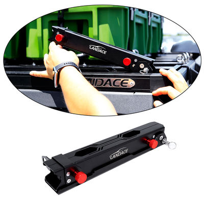 Soportador de asta de bandera de aluminio para el tanque Jeep Wrangler 300 Tamaño del producto 323*78*86mm