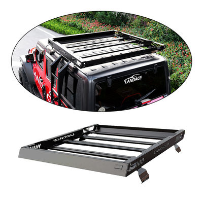 Transporte de equipaje de techo fuera de carretera para 18-23 Wrangler Rubicon Jeep Material de aleación de aluminio