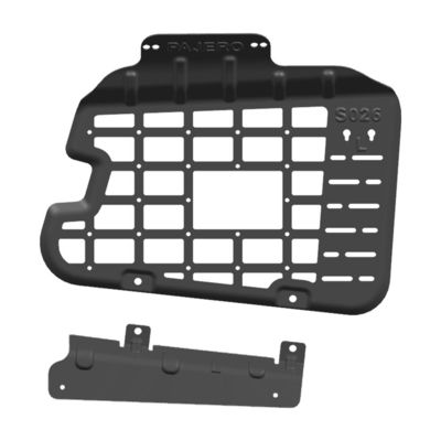 Recuadro de almacenamiento de caja de aleación Ventana de malla Red lateral Ventana colgante Mitsubishi Pajero