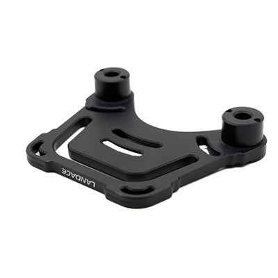 Luz de conducción LED de aleación de aluminio negro un soporte de montaje de pilar para Wrangler JL JK
