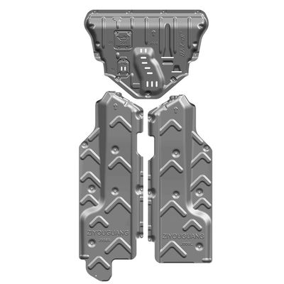 Placa de deslizamiento de aleación de manganeso y aluminio de plata para el motor y la transmisión de Jeep Cherokee