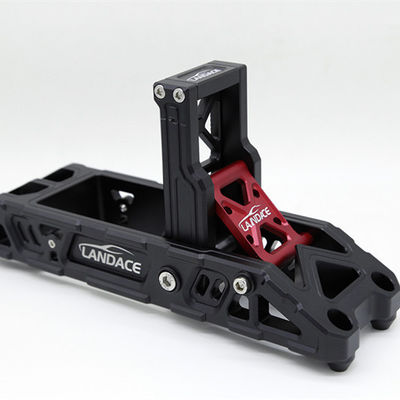 Pedal plegable de pies para automóviles para Jeep Wrangler JL JK Anodizado de aleación de aluminio CNC grabado