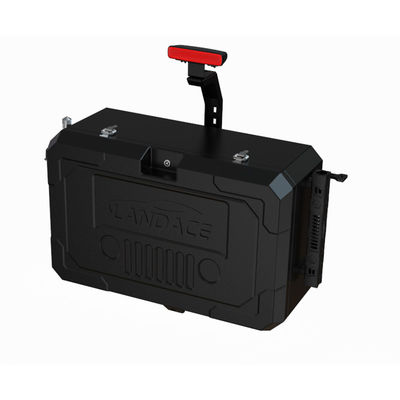BJ40 2013-2017 Caja de almacenamiento de aluminio para accesorios exteriores de vehículos 4x4 para Wrangler JL/JK