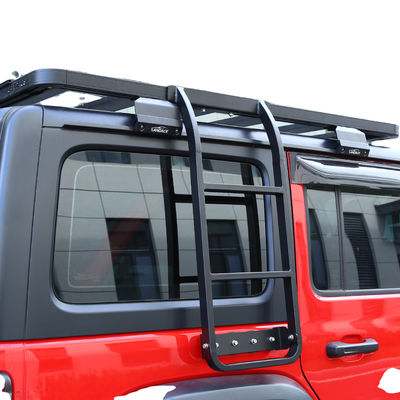 Accesorios exteriores de vehículos de estilo mecánico 4x4 para 18-23 Wrangler Rubicon Jeep NEGRO