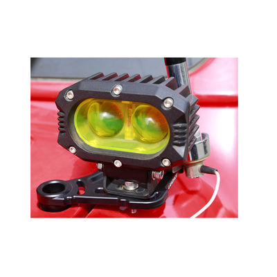 Directamente personalizado Aluminio A-Pillar Pared delantera luz soporte de montaje para accesorios de Jeep