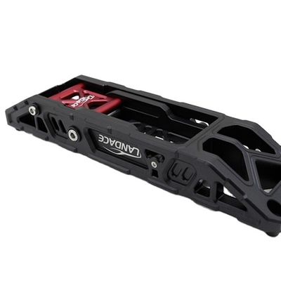Qingdao Cartón Anodizado de aleación de aluminio duro Puerta lateral del techo Pedal de pie para Jeep Wrangler