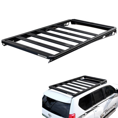 Cubierta de equipaje de base 4X4 de aluminio de aleación negra