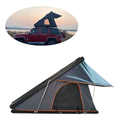 4x4 Fuera de carretera impermeable Camping Clamshell Triángulo Techo duro de la tienda de campaña Techo de la tienda de campaña del vehículo exterior
