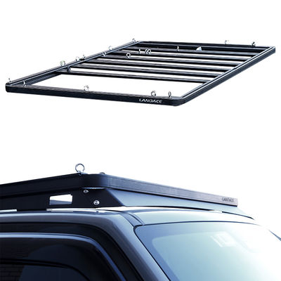 Elegante y fuerte AL6063 SS304 Cesta de portaequipaje para el tanque GWM 300 4X4 portaescavas de techo de automóviles