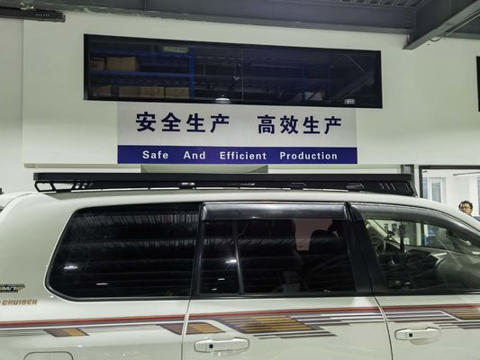 AL6063 SS304 Material Toyota Prado Lc200 Repuesto de techo con cesta de repuesto de techo largo