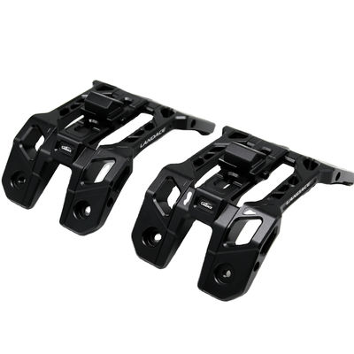 Brackets de montaje de luz de aleación de aluminio de recubrimiento en polvo para estructura de luz de pilar 4x4