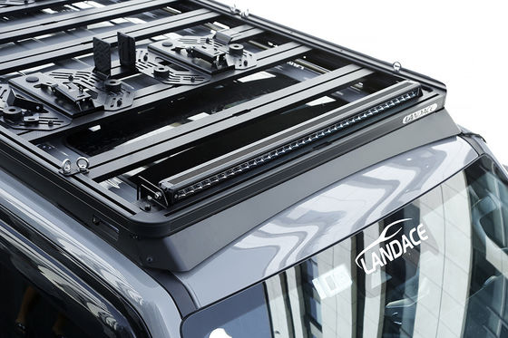Sustentadores de montaje de bastidores de techo negro SUS304 LED Light Bar Montes Bracket