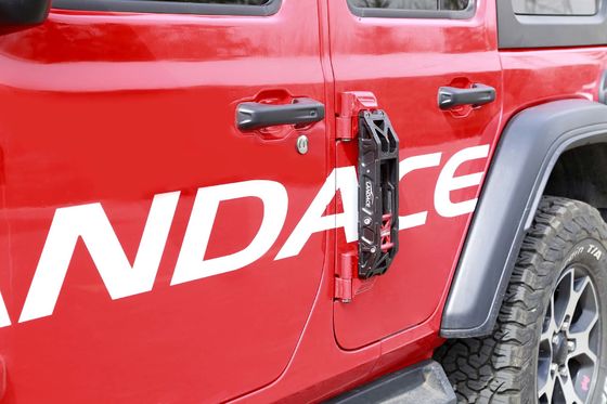 Jeep Wrangler JK JL Cierre de puertas suave 330X86X55mm Esquerda de puertas plegable Pedal lateral de paso