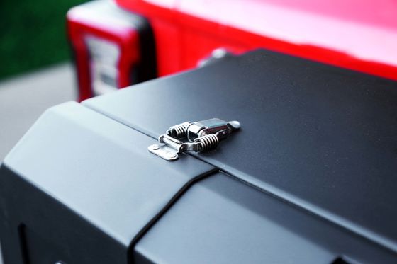 6063 Aluminio Jeep Wrangler JL JK Caja de almacenamiento de puerta trasera para almacenamiento exterior fuera de carretera