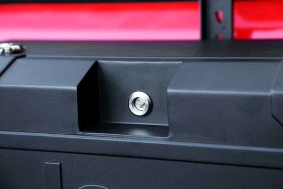 6063 Aluminio Jeep Wrangler JL JK Caja de almacenamiento de puerta trasera para almacenamiento exterior fuera de carretera