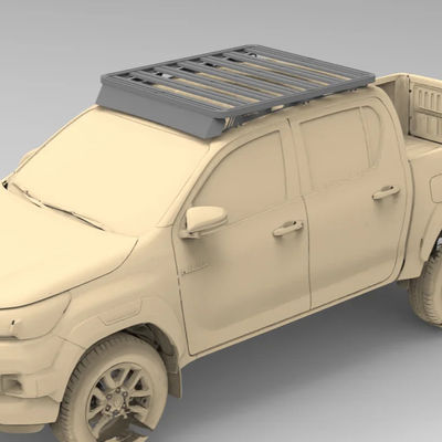 Accesorios todoterreno 4x4 personalizados para Toyota Hilux 2023 Racks de techo de aleación de aluminio