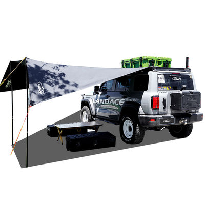 Vacaciones en la playa 4WD Techo lateral 2-4 personas Carro Techo lateral tienda de campaña