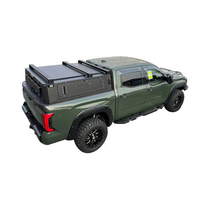 Cubierta de cama de camión de tipo duro de aleación de aluminio duradero Cubierta de tono para Toyota Tundra 2023