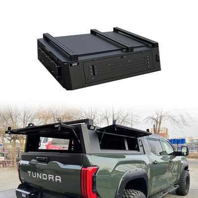 Cubierta de cama de camión de tipo duro de aleación de aluminio duradero Cubierta de tono para Toyota Tundra 2023