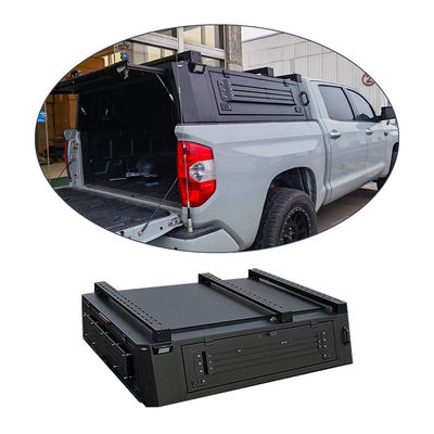 Cubierta de cama de camión de tipo duro de aleación de aluminio duradero Cubierta de tono para Toyota Tundra 2023