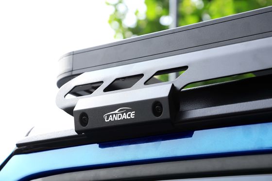 Techo montado fuera de la carretera de aluminio Jeep Wrangler JL JK JT portaequipajes Opción de color personalizado