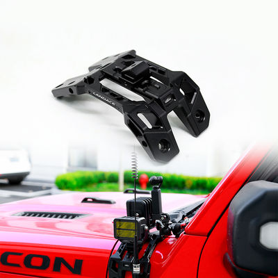 Repuestos para vehículos todoterreno Wrangler JL Accesorios Una columna de luz con capucha soporte de montaje para jeep