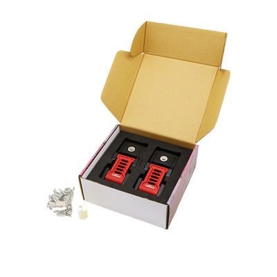 Jeep Wrangler JK JL Negro Rojo de aleación de aluminio motor del capó de la culata del capó de la cerradura de bloqueo Kit