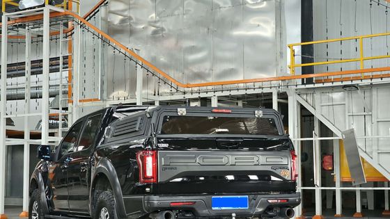 Instalación sin perforación Camper Truck Topper Canopy para Ford F150 Aluminio de tipo duro