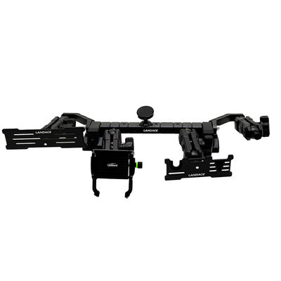 FJ Cruiser 6 Gang Panel de interruptor inalámbrico de automóvil con soporte para teléfono y soporte de consola