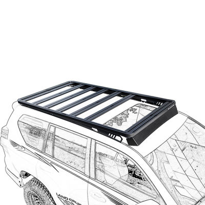 4x4 Roof Rail Racks OEM 4runner Roof Rack para el Toyota Fortuner Land Cruiser