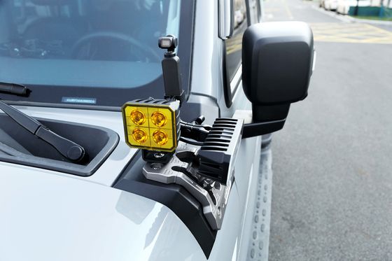 Tanque 300 Accesorios Una columna de luz con capucha soporte de montaje para soportes de aleación de aluminio GWM
