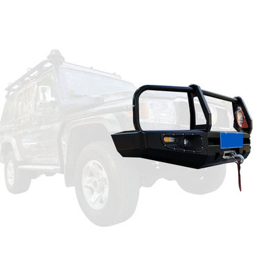 Toyota LC79 Gancho Bull Bar delantero parachoques traseros parachoques con porta neumáticos jerrycan 20kg