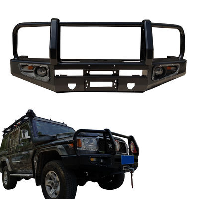 Toyota LC79 Gancho Bull Bar delantero parachoques traseros parachoques con porta neumáticos jerrycan 20kg