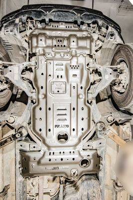 Toyota Prado LC120 Guardia inferior del cuerpo Bajo Cobertura del motor de aleación de aluminio Placas de deslizamiento completo