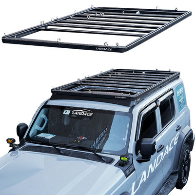 Cubierta de equipaje de techo de aleación de aluminio negro para tanque300 4X4 Accesorios exteriores del vehículo