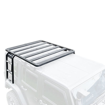 Cubierta de equipaje de aleación de aluminio 4x4 para Jeep Wrangler JK Instalación fácil