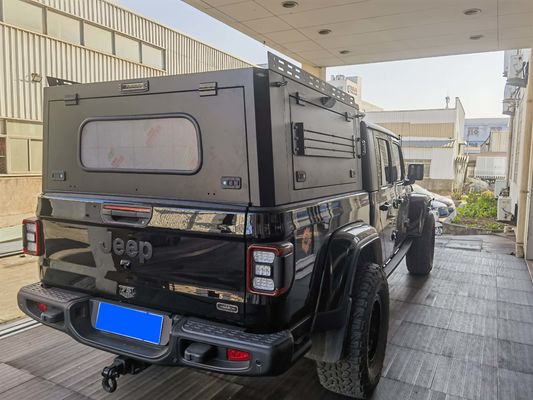 Bloqueo Gladiador JT 4x4 Accesorios de automóviles de aleación de aluminio camioneta de recogida cubierta de cama tapa dura techo impermeable para Jeep
