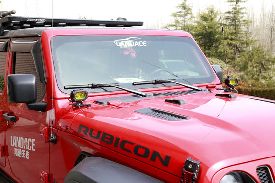 Cubierta de base de antena de radio de aluminio CNC negro para Jeep Wrangler JK Instalación sin problemas
