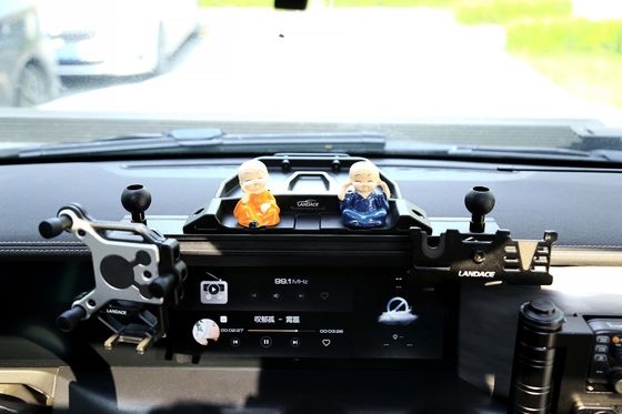 Soporte para teléfonos móviles de automóviles de alta función para Jeep Wrangler JL JK