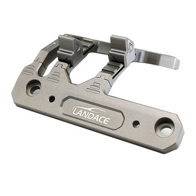 Brackets de montaje de luz de pilar negro plateado personalizable para el camión cisterna 300 de la Gran Muralla