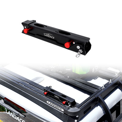 Soportador de asta de bandera multifunción de aleación de aluminio para Jeep Wrangler y otros automóviles