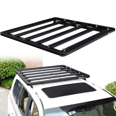 OEM acepta el bastidor de techo para Toyota Land Cruiser LC200 LC150 con recubrimiento en polvo negro